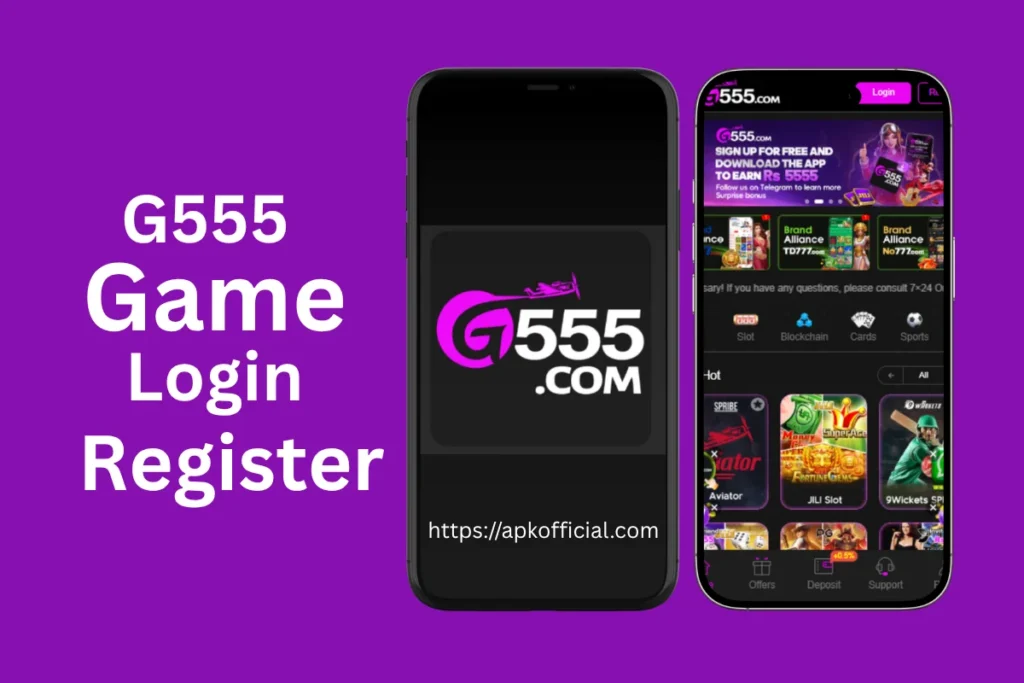G555 Game login
